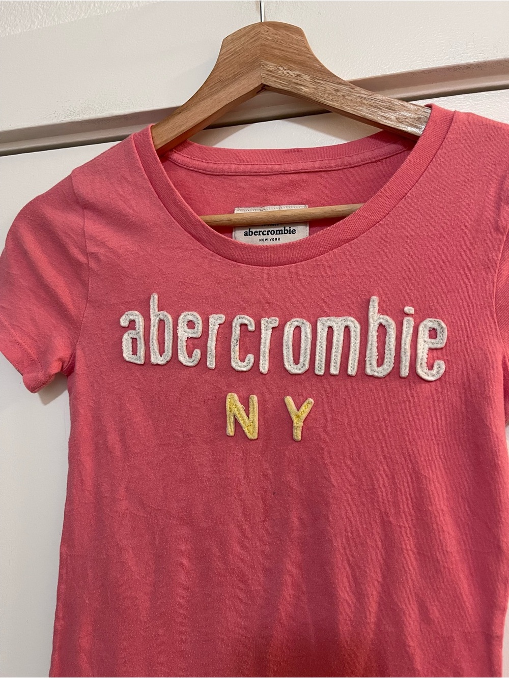Y2K Abercrombie Kids Logo Tee